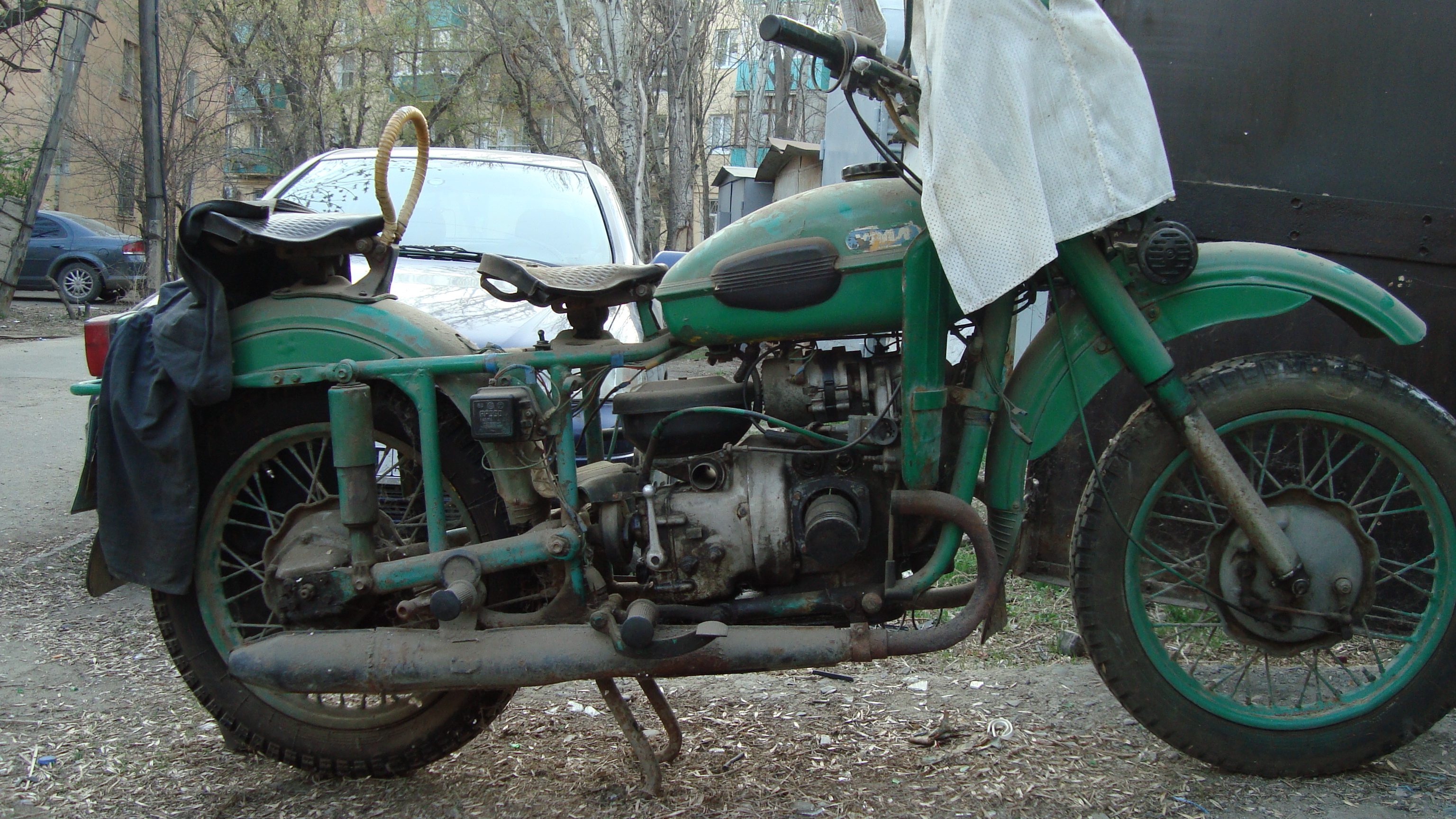 Магнитола в мотоцикл Урал