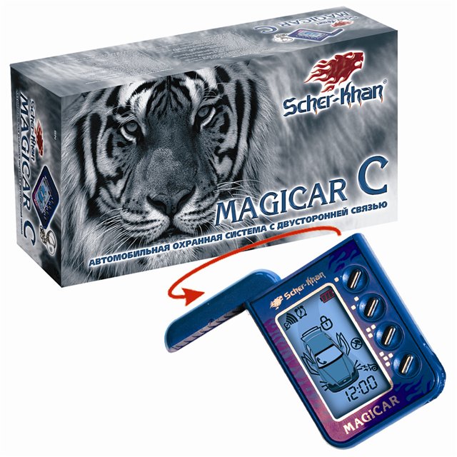 Сигнализация с автозапуском Scher-Khan MAGICAR C. Сигнализация с автозапуском Scher-Khan MAGICAR C.
