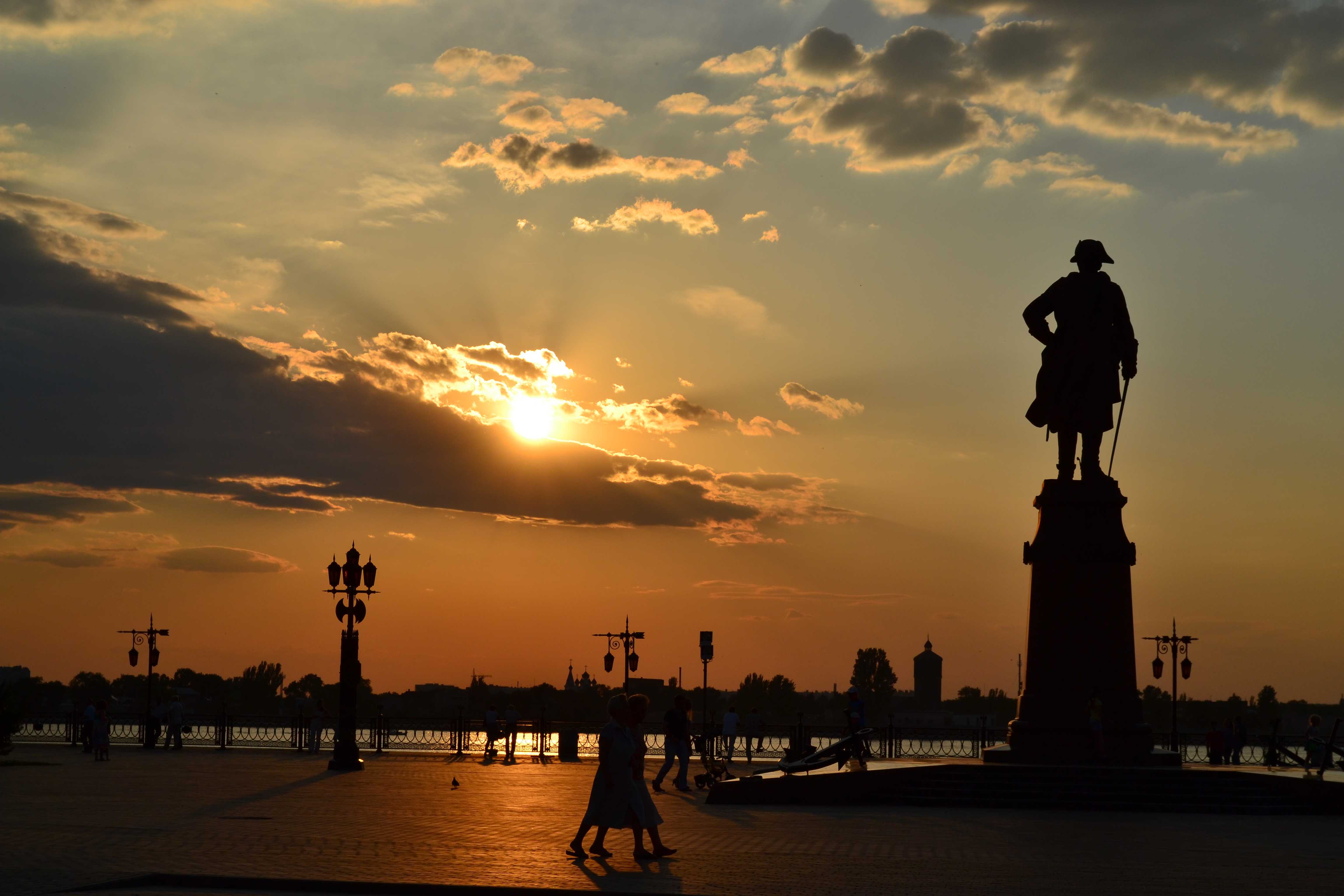 набережная петра астрахань